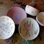 Many Mansions Bowl Painting