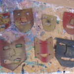 Japanese Masks- barter items for Lindero Canyon Middle School